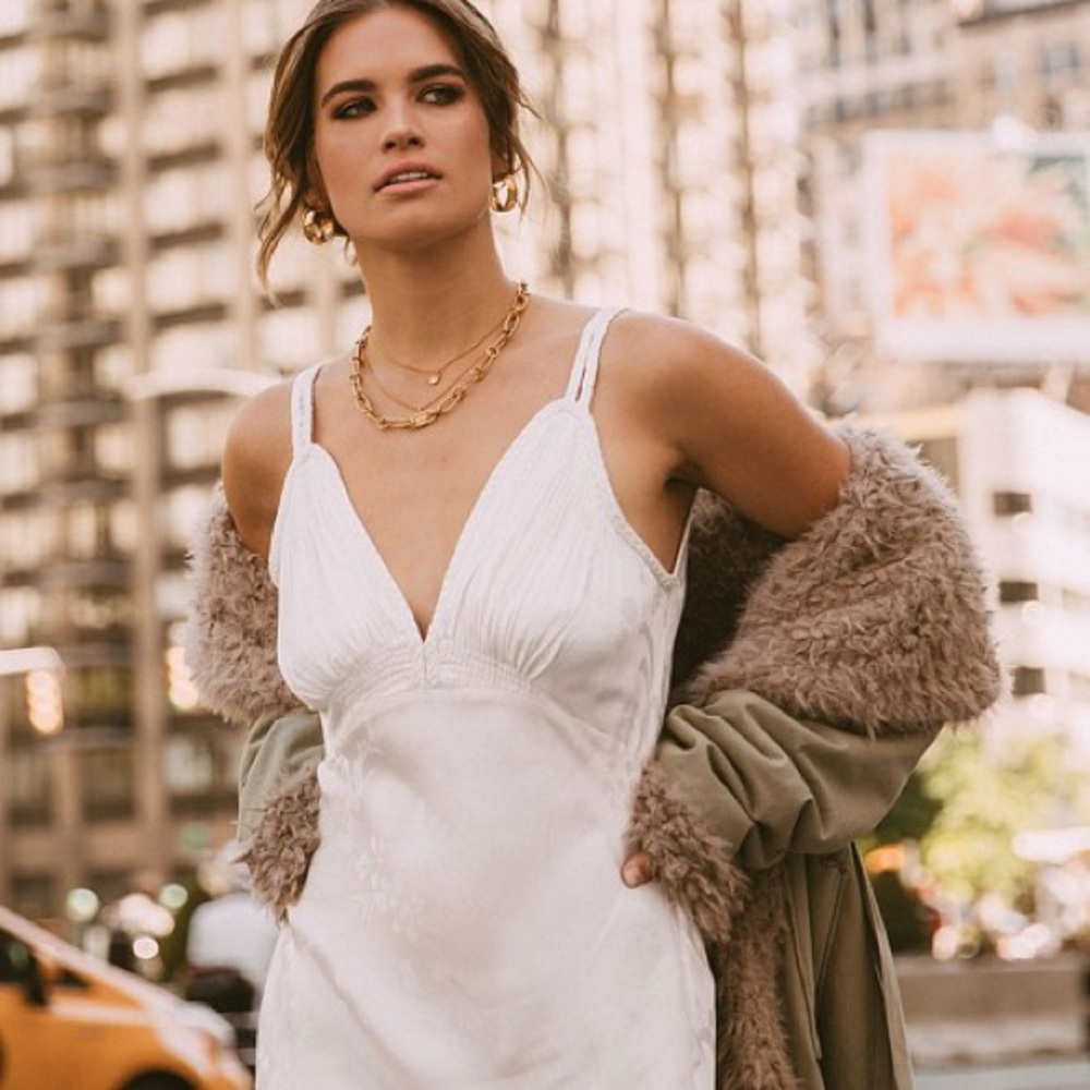 Spell & The Gypsy Rosalie Jacquard Slip Dress